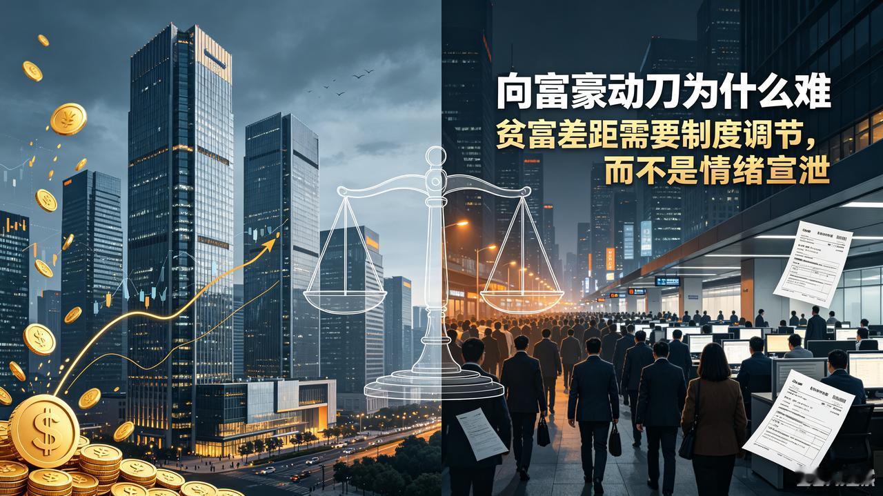 历史的难题：向资本富豪动刀为什么很难，贫富虹吸该如何破局？
翻看历史就会发现，想