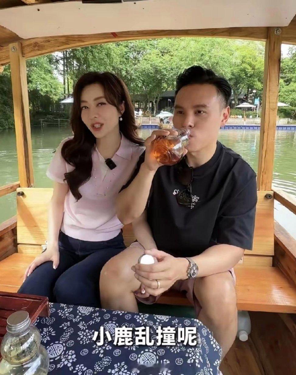 这不是熊黛林和他老公吗？