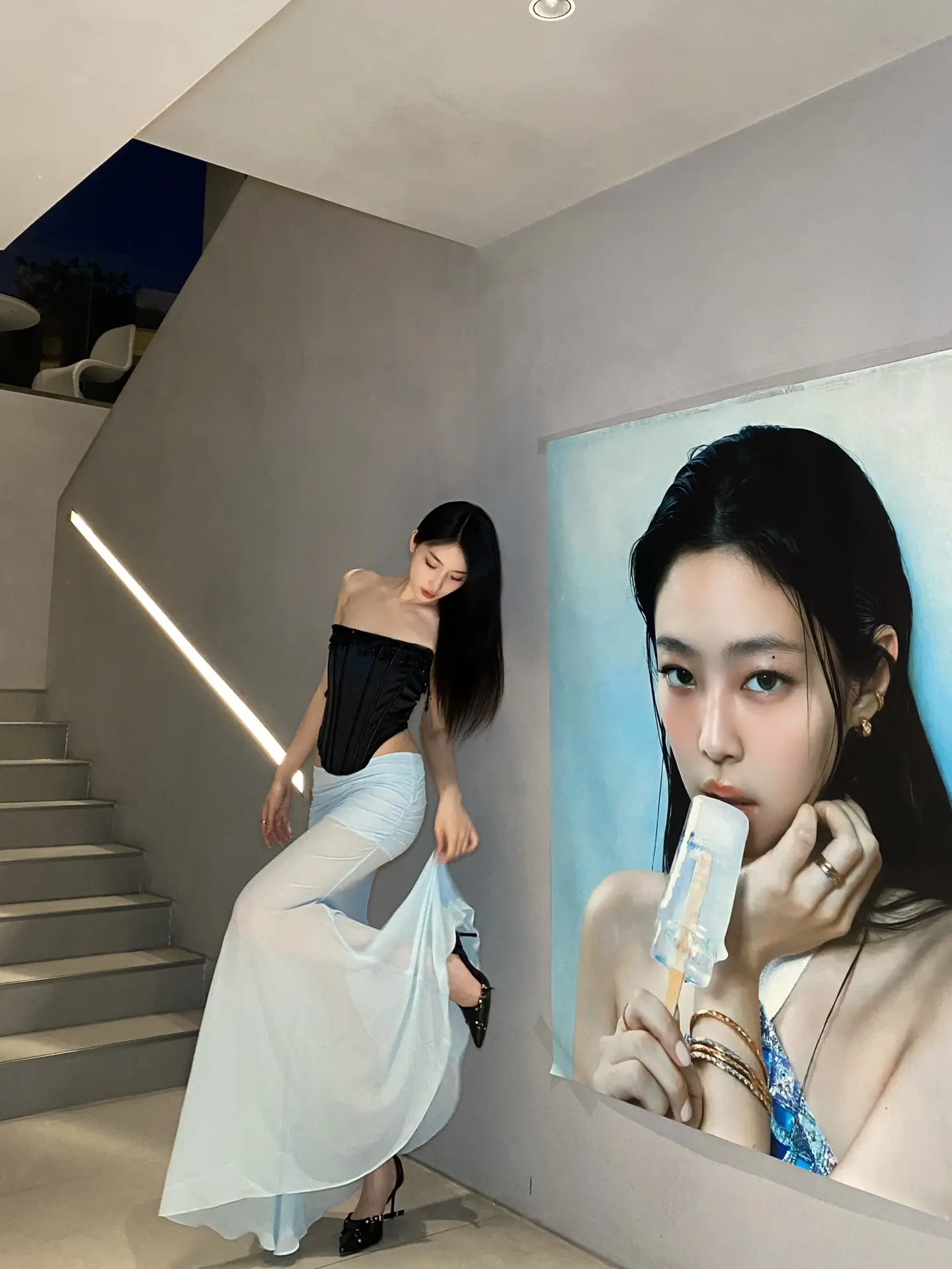 西安人也有自己的jennie海报墙了