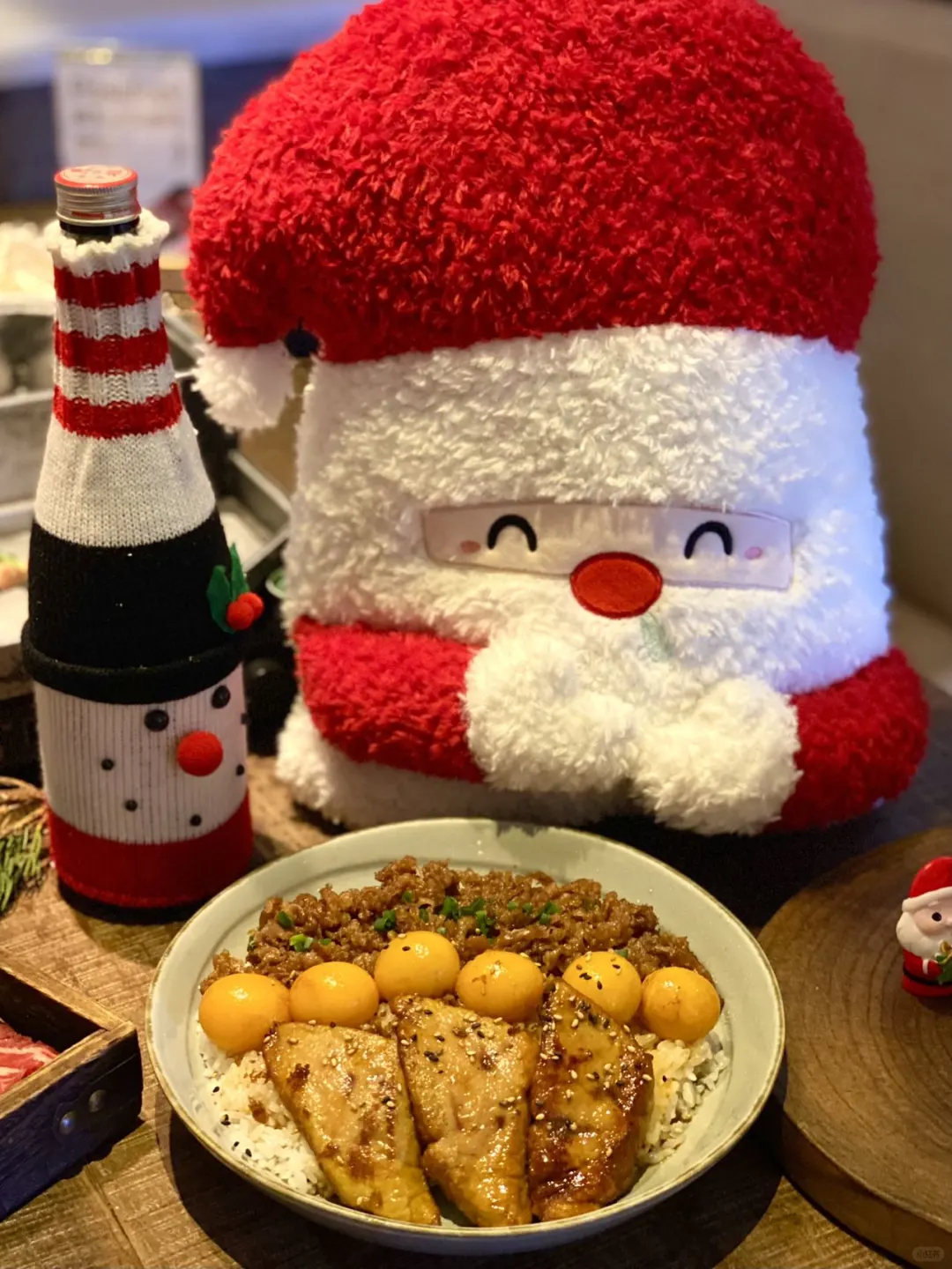 在上海！圣诞老人也爱吃漂亮饭！！