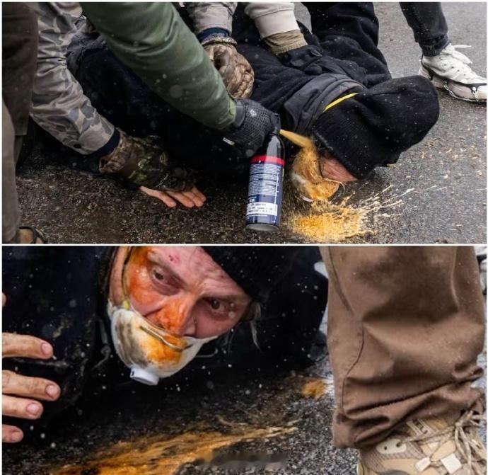 美国ice，跪下！双手抱头！砰砰砰砰砰 