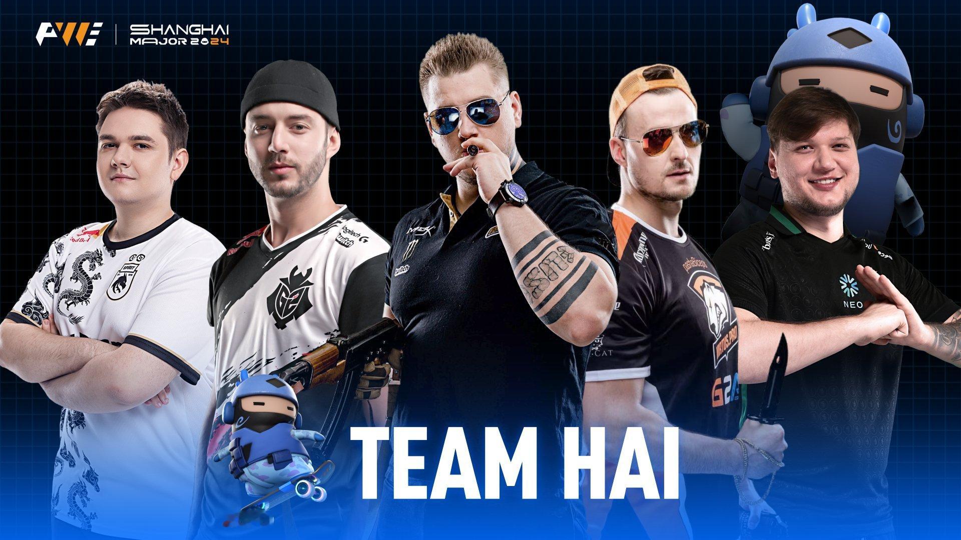 2024上海major  决赛日表演赛阵容出炉，将由TEAM HAI对战TEAM