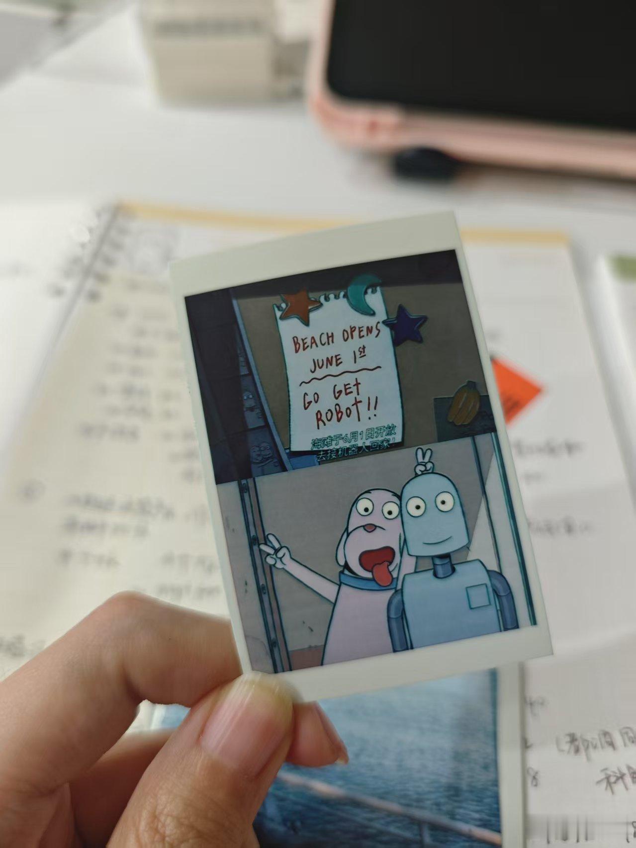 用小米随身拍记录日常小美好啦✨随手拍了几张风景和喜欢的动画画面，新鲜出炉的实体照