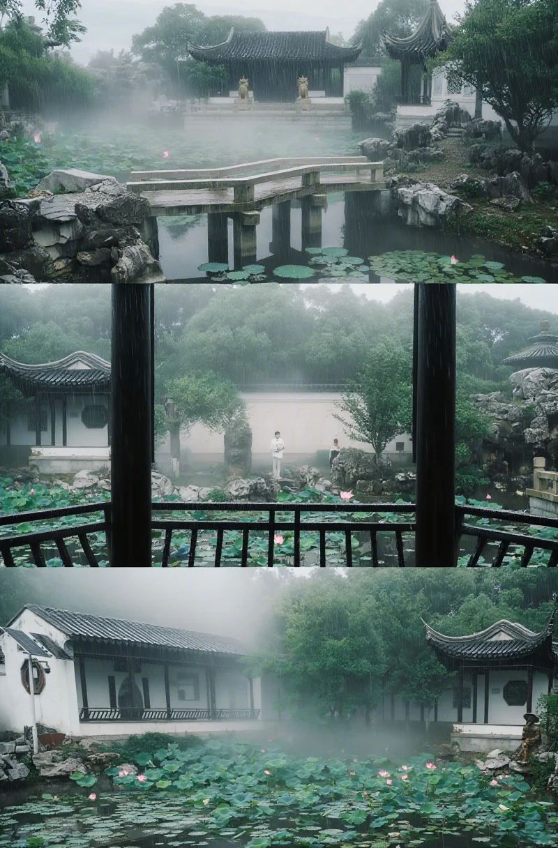 🪷南昌探店｜水墨江南，荷塘月色(莲花池)