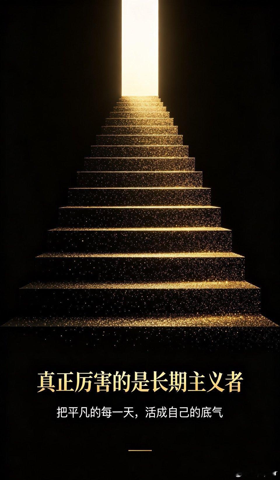 真正厉害的是长期主义者 浮躁的时代，能守住本心长期深耕，不跟风不急躁，这份定力本