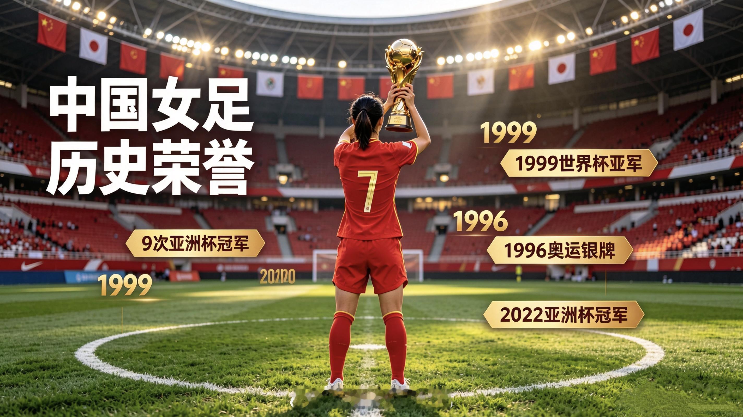 见识到中国女足的厉害了 中国女足历史荣誉：铿锵玫瑰的亚洲巅峰与世界高光中国女足是