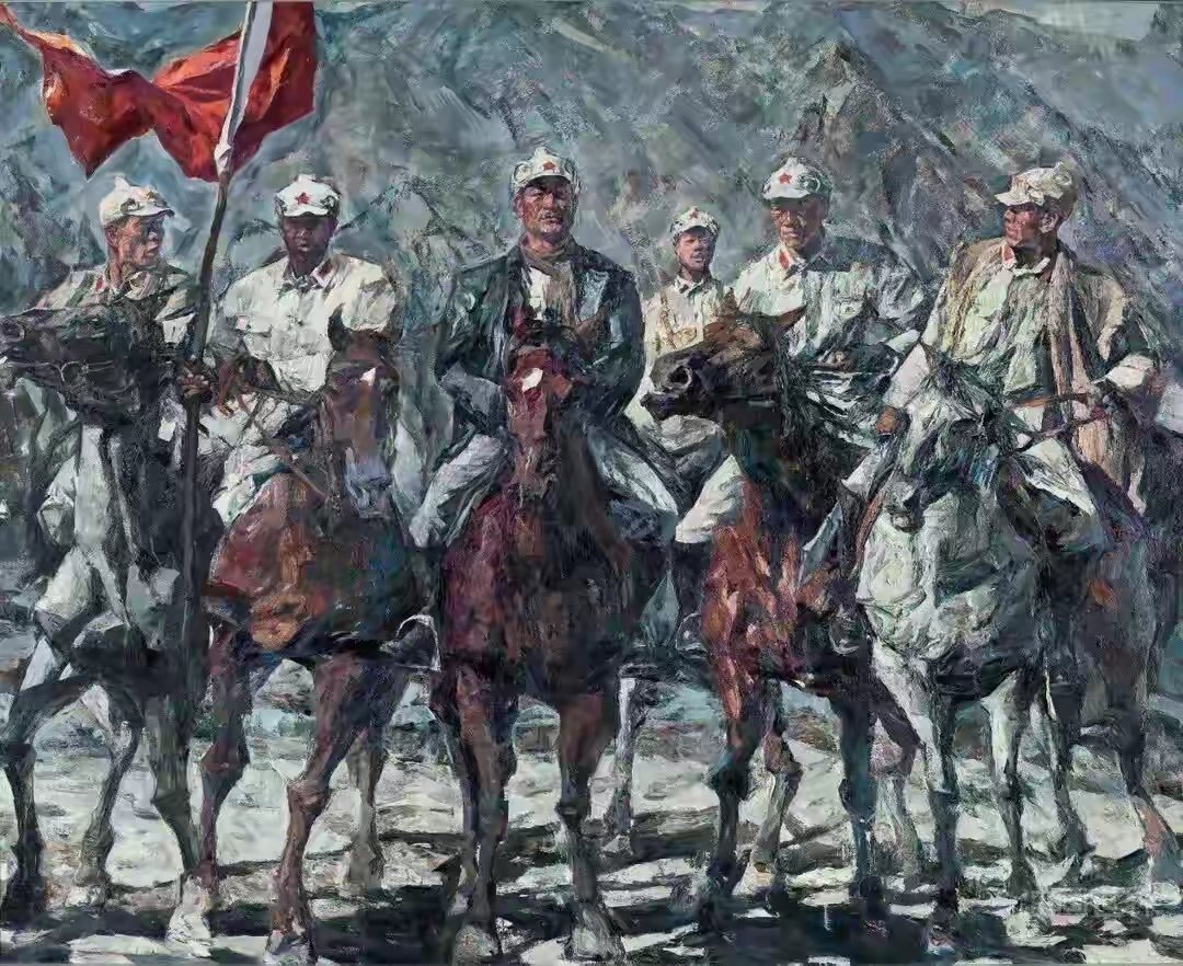 第六届“红船颂”中国画、油画作品欣赏遇见艺术遇见美好绘画