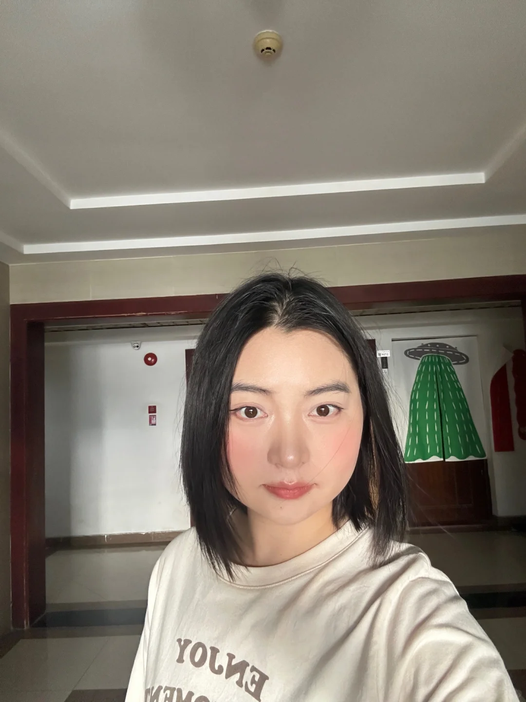 日常练习妆容之重腮红和重嘴巴
