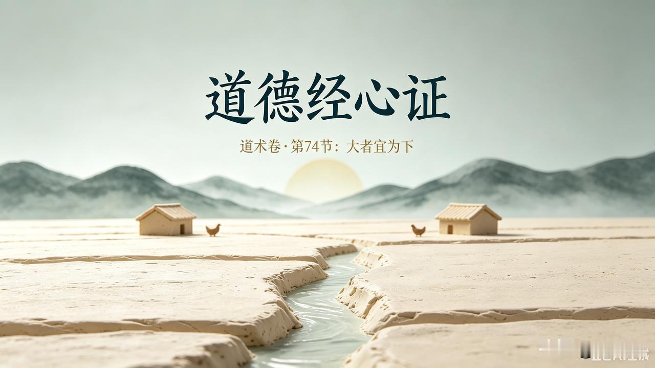 从心学谈老子的“小邦寡民”。

老子在道德经中说的“小邦寡民”，历来有多种解读。