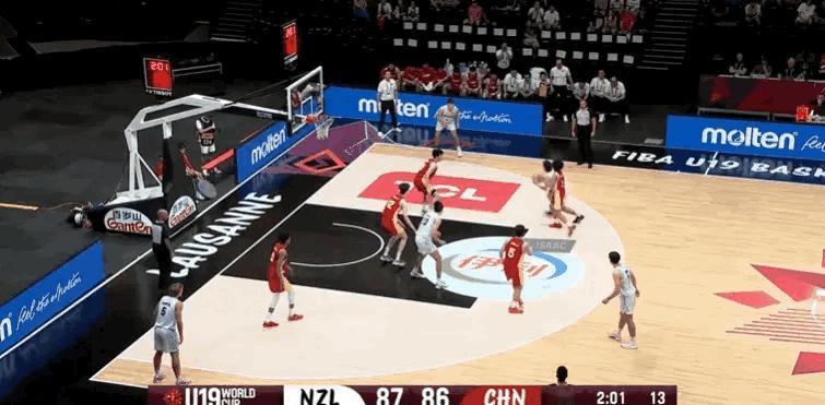 唉，还是丢了一个底角三分…中国u19男篮fibau19世界杯我的观赛搭子 ​​​