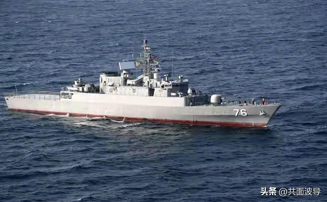 美国不讲武德，一艘伊朗护卫舰，刚参加完联合演习，在回国的海上，结果被美国潜艇击沉