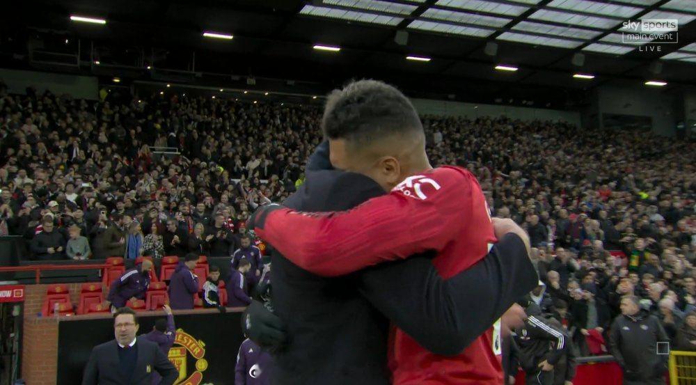 胖虎！开心哭了曼联vs富勒姆