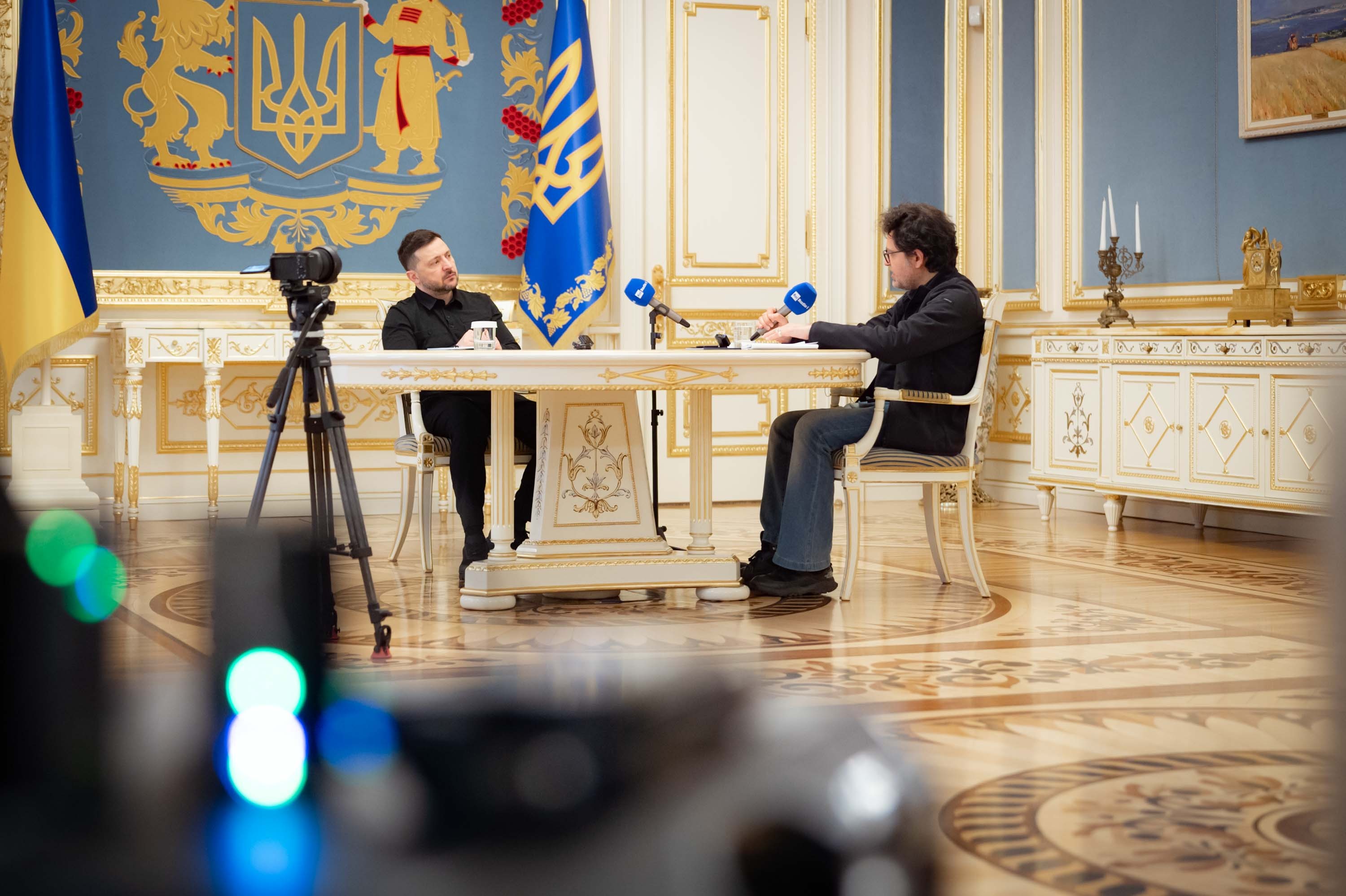 🔹乌克兰总统泽连斯基接受意大利国家公共广播公司 RAI采访时的发言🎤针对中东