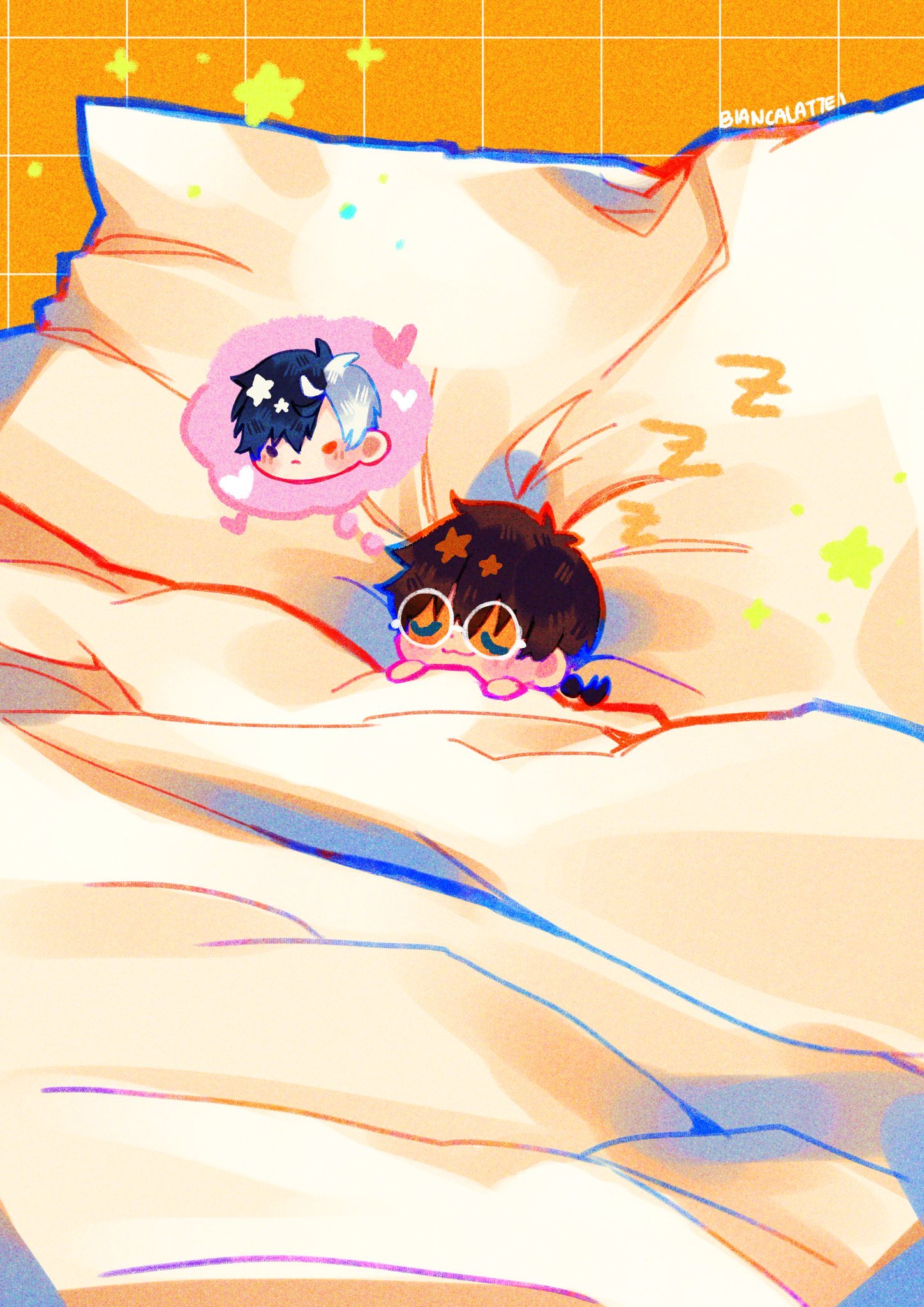 防风少年  漫视界企划  晚安好梦💤 可爱[抱一抱][抱一抱] 绘：bianc