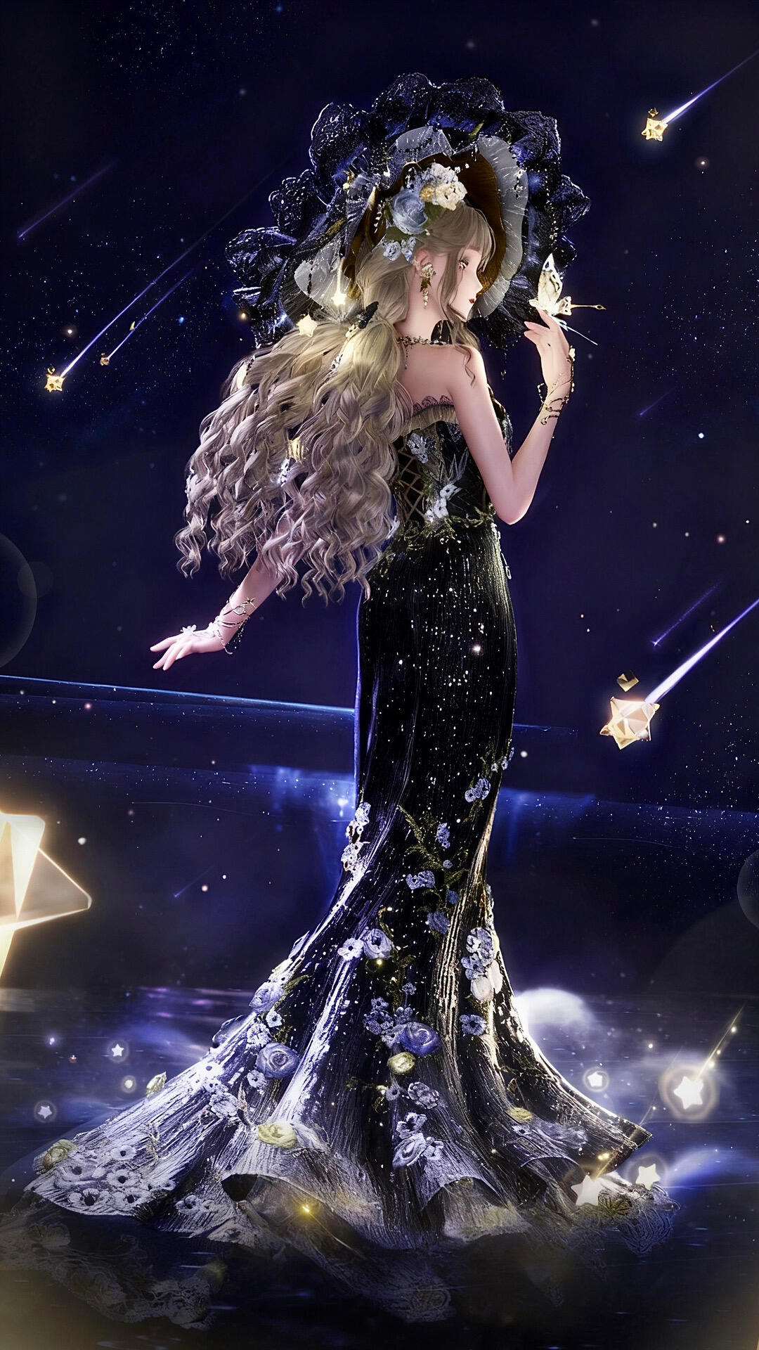 无限暖暖壁纸｜暖阳为她镀上金边，风掠过裙摆的涟漪 