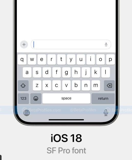 iOS 26 与 iOS 18 键盘对比 ​迪丽热巴 怕大家忘了我的脸 ​​​