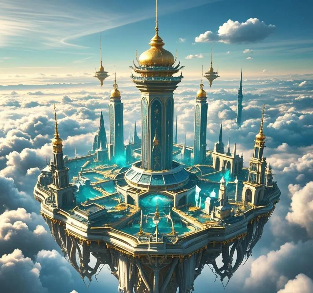 在那遥远的天际，仿佛有一座如梦如幻的“天空之城”。
 
每当我闭上眼睛，脑海中便