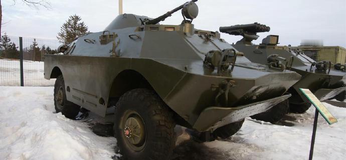 每天认识一件兵器 俄罗斯BRDM-2两栖装甲侦察车BRDM-2是苏联于20世纪6