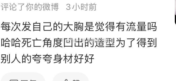 我发在这里的照片基本都是这个角度，但只要我一穿紧身衣服你就要蹦出来是吗？这种造型