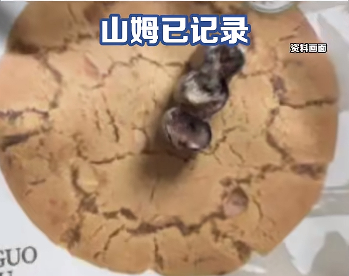 山姆已下架泸溪河坚果桃酥泸溪河桃酥 牙冠有头发不奇怪，奇怪的是为什么会有骨头， 