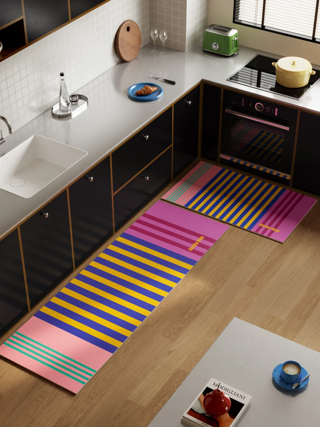 多巴胺｜厨房也要pink pink˖⸂ ‎⟡💙𓂂 𓏻💜⸝