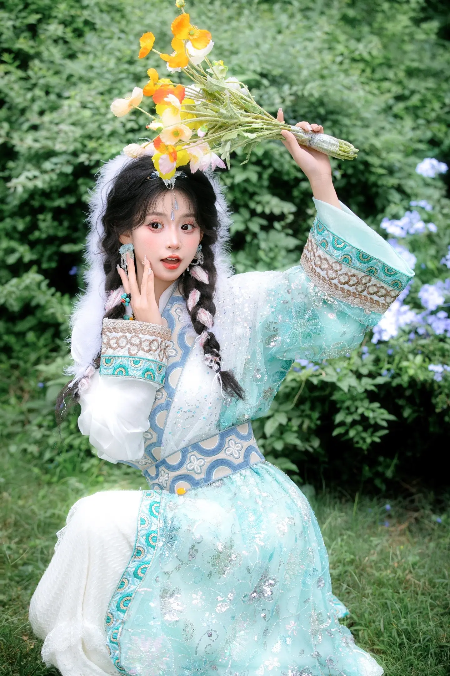 我不说！谁知道这是在成都拍的藏服写真啊！