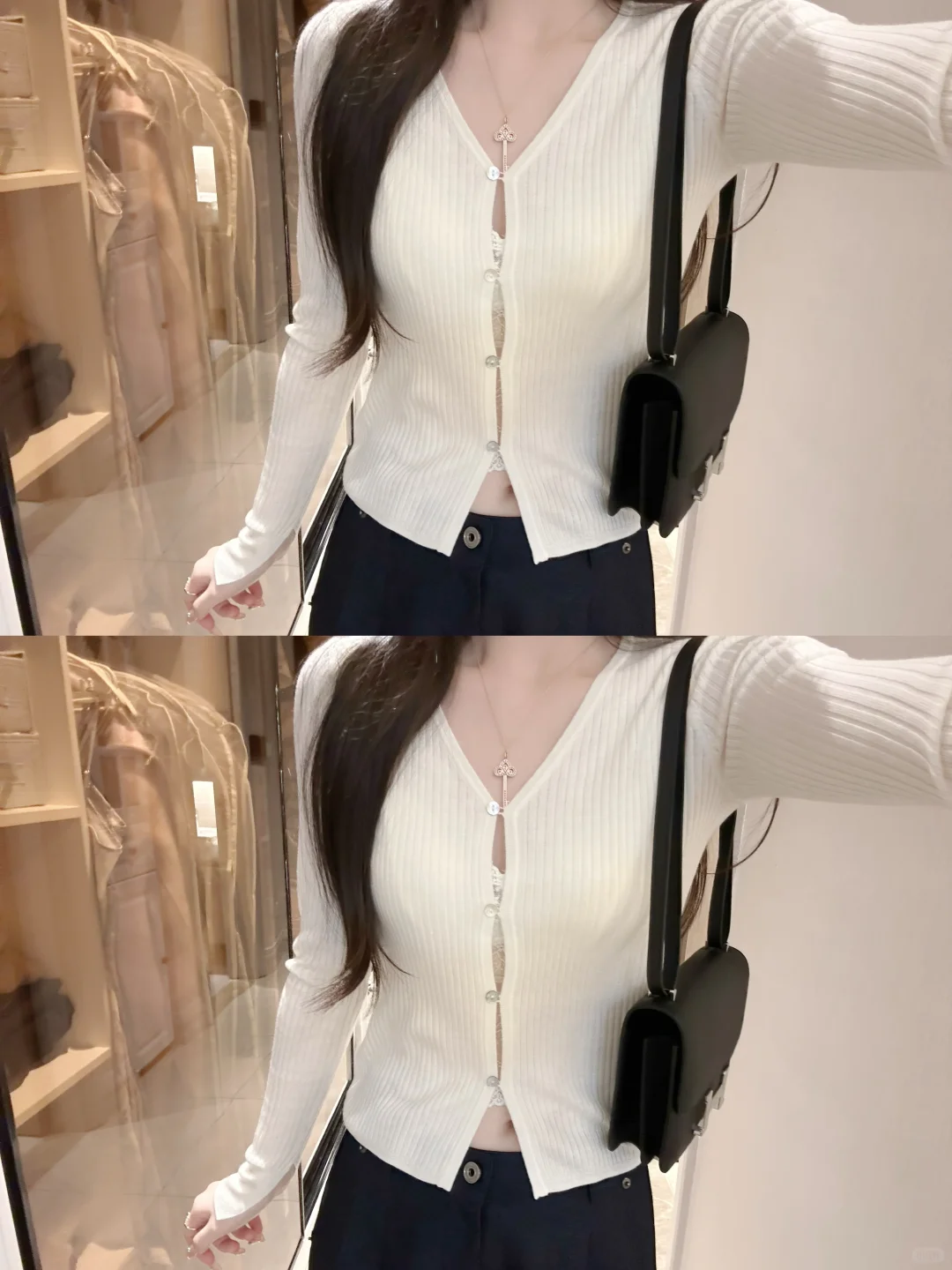 简约大方穿搭～