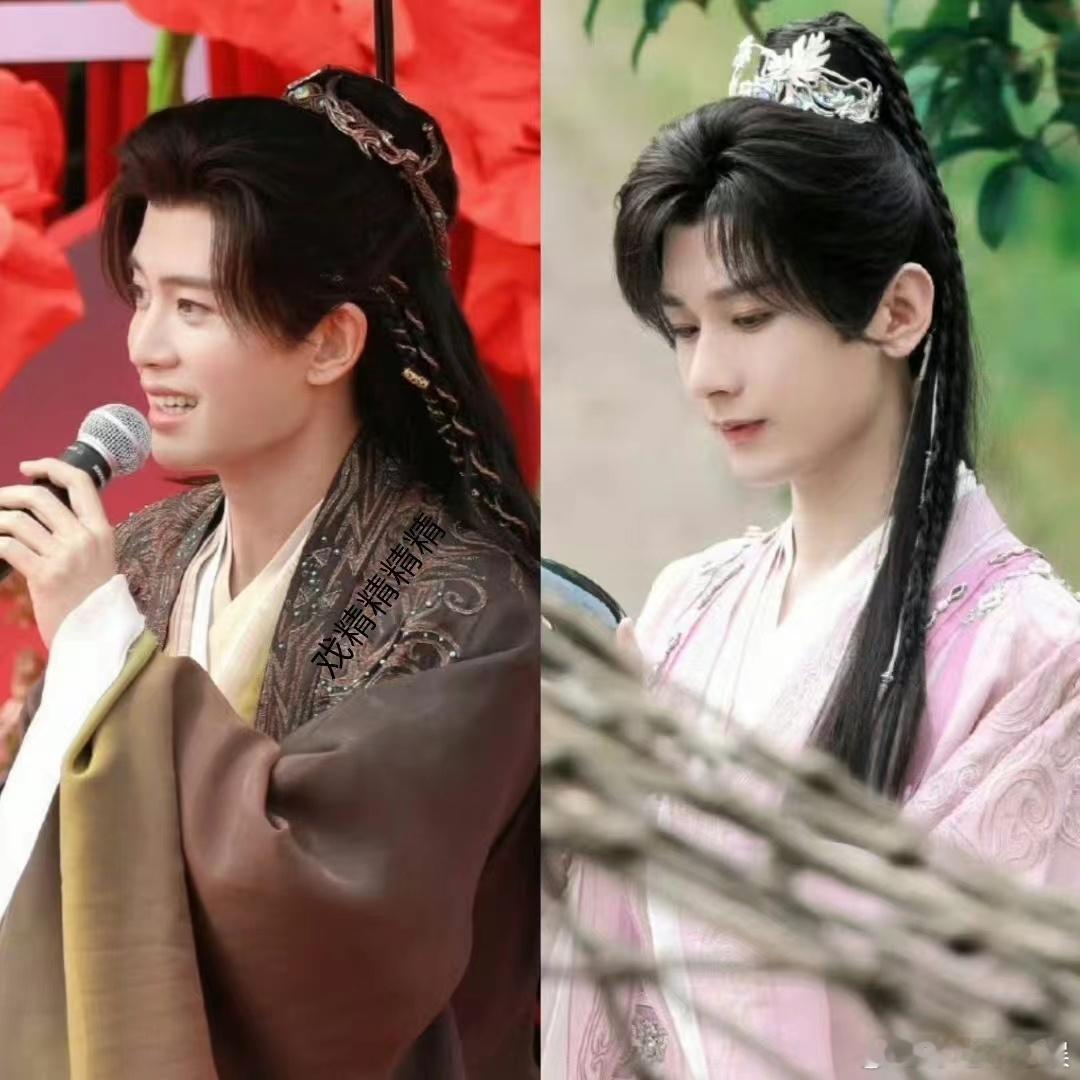 任嘉伦现在的古装造型是不是已经赶超不上成毅了？ ​​​