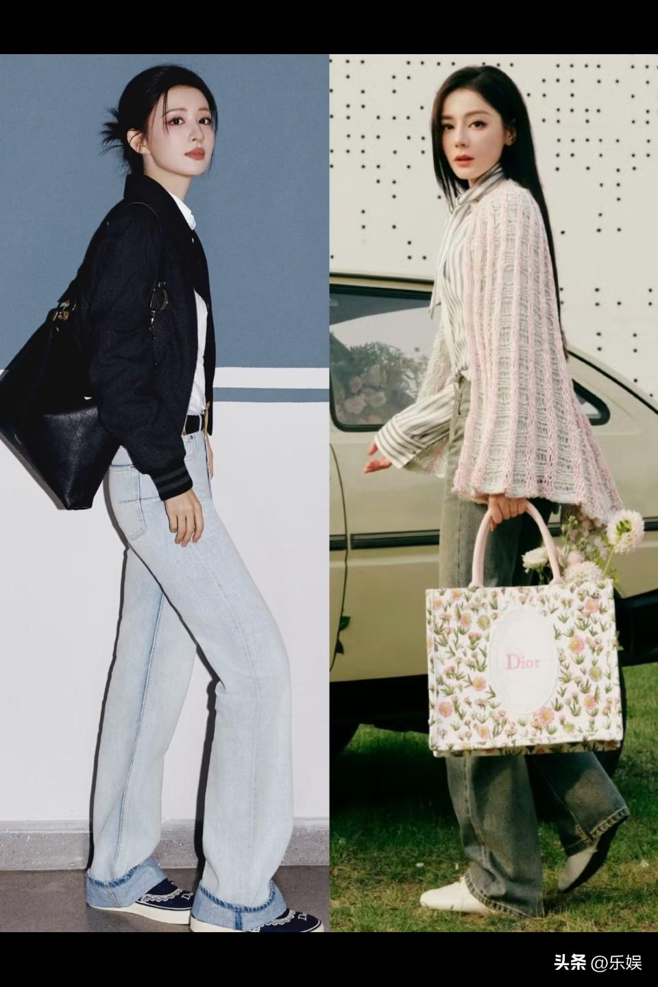 迪丽热巴王楚然！两大神颜就这样给内🐟争气

楚然这脸太大气了，春晚的昭君虽然只