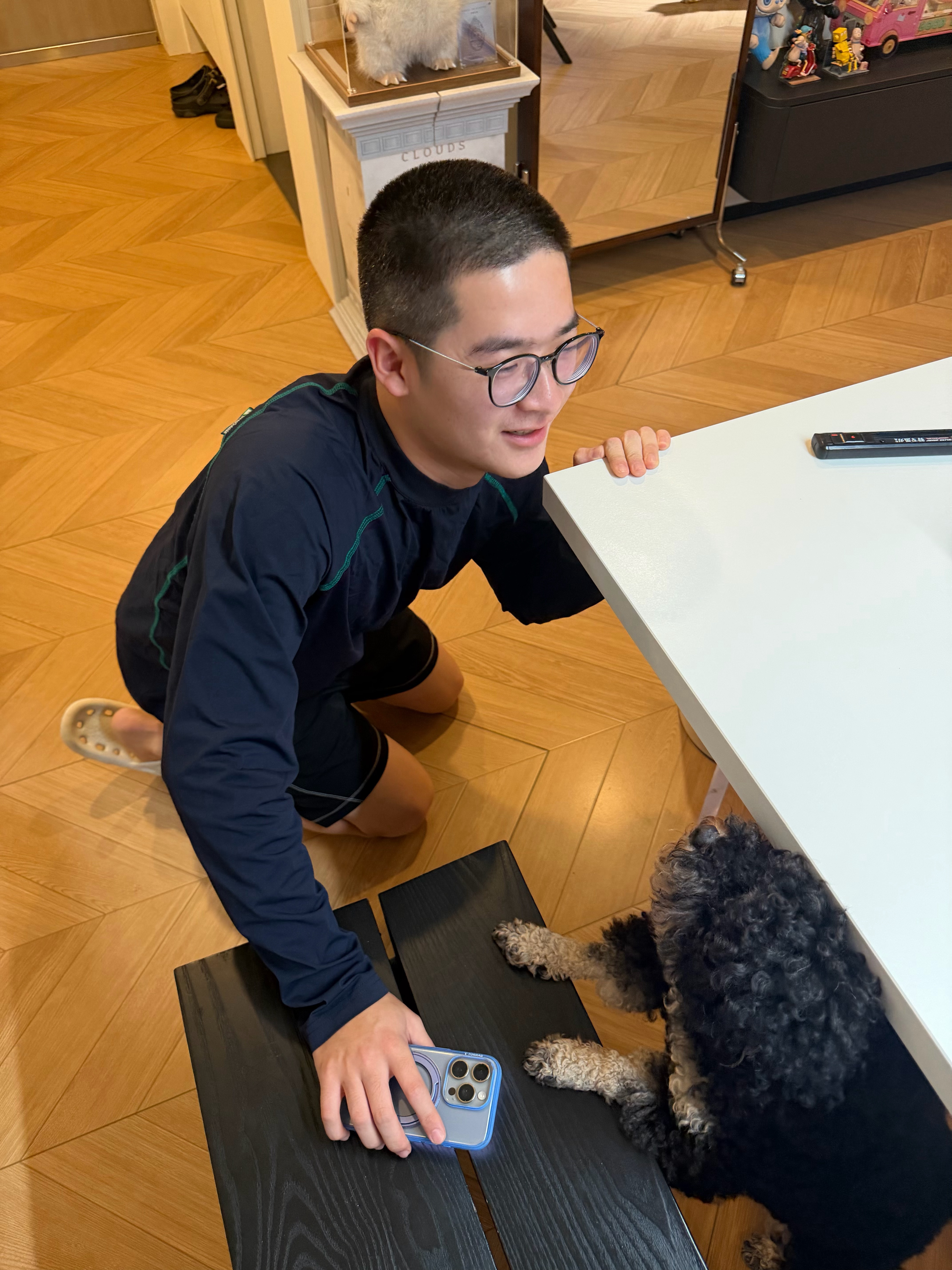 我们的晚饭，以及看到晚饭的涛仔：“我不知道您到底是怎么了？” 杭州