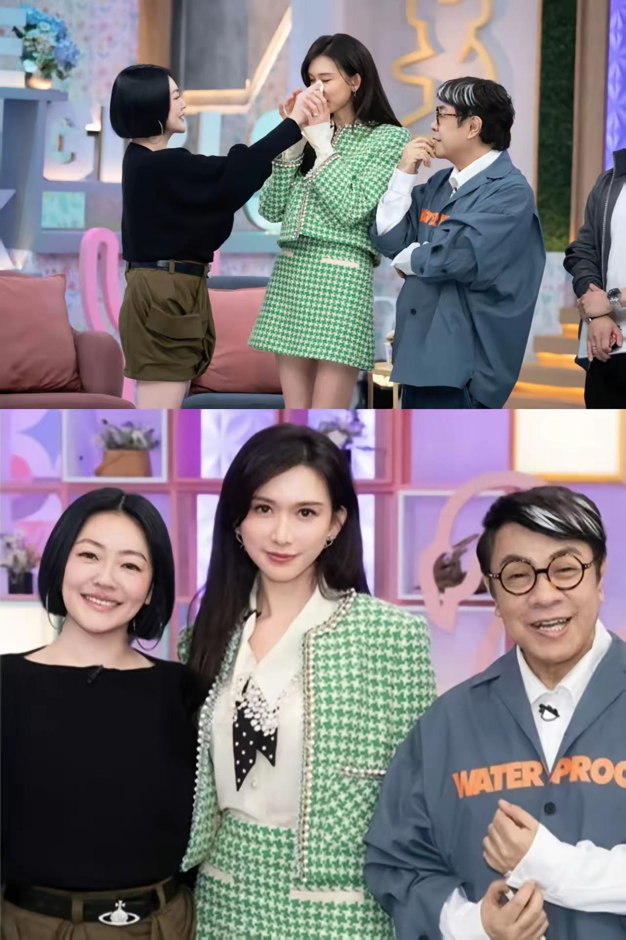 小S复出主持，第一位嘉宾就请了林志玲。

这边曾经的“台湾第一美女”萧蔷在浪姐7