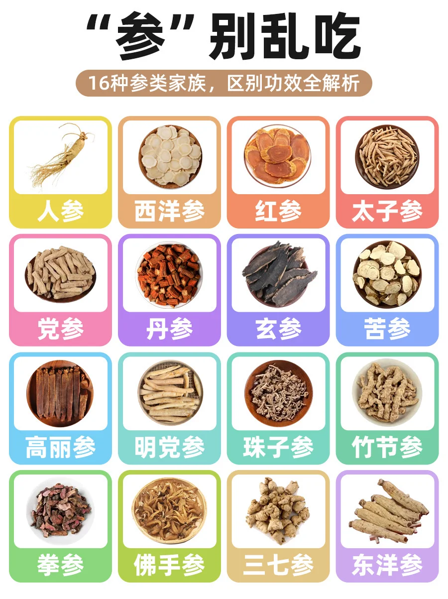 “参”类家族解析正确吃法｜熬夜党 气血虚必看