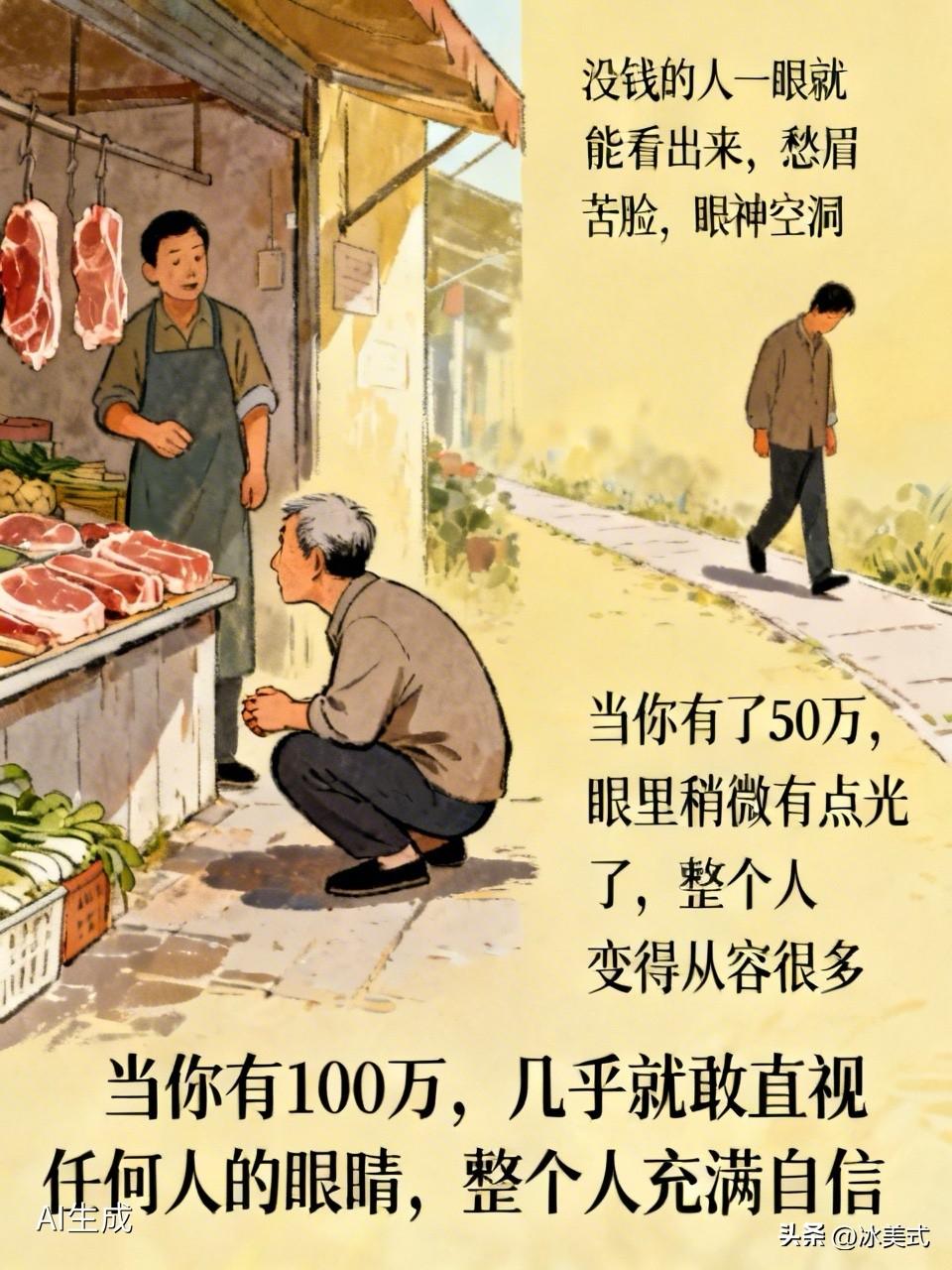 蔡澜：“没钱的人一眼就能看出来，愁眉苦脸，眼神空洞。当你有了50万，眼里稍微有点