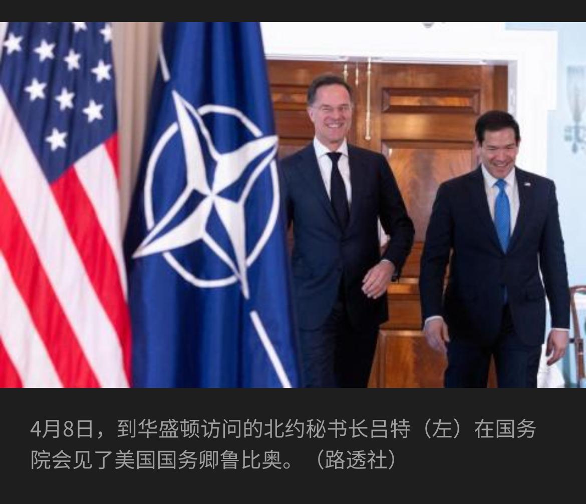 美国与北约官员在白宫、五角大楼及美国务院举行会谈时提出：美国希望欧洲盟友就协助保