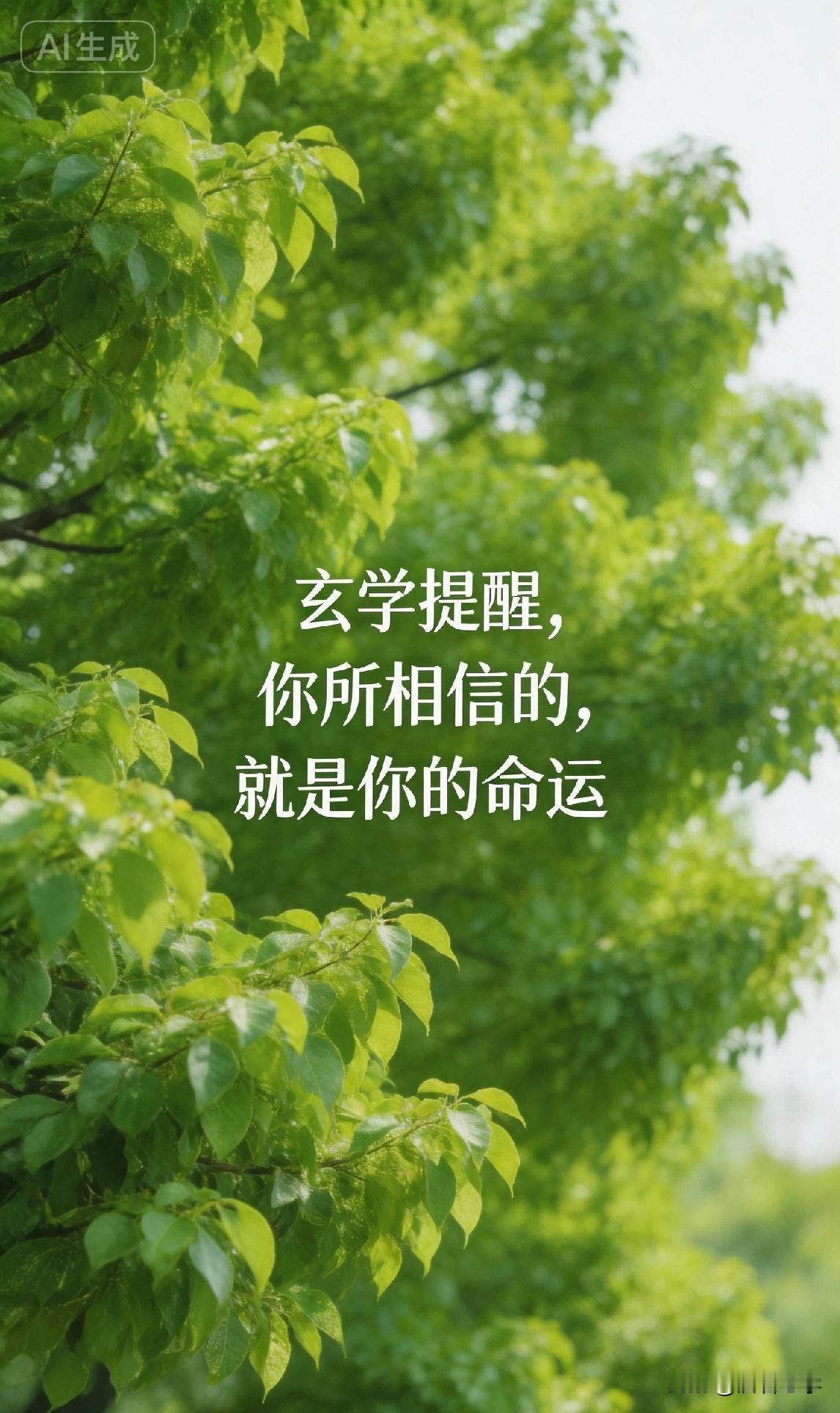 玄学提醒，你所相信的，就是你的命运

你有没有想过，为什么有些人一辈子被困在同一