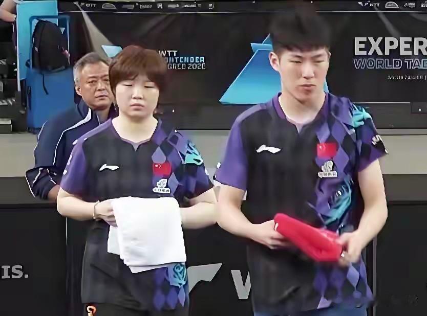 WTT萨格勒布常规赛结束了混双1/4决赛，国乒独苗温瑞博/蒯曼以9-11、11-