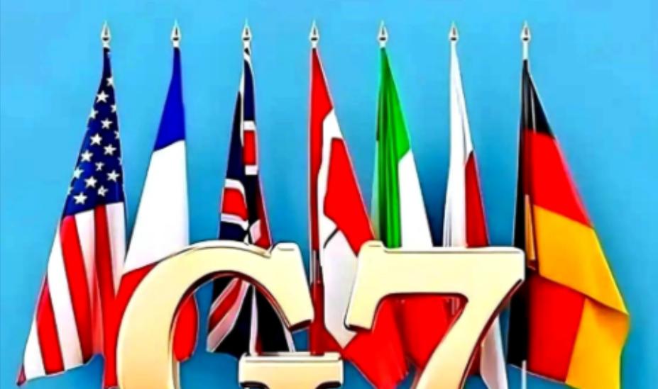 美国、德国、英国、法国、日本、意大利、加拿大发表联合声明，中国强烈反对。

这份