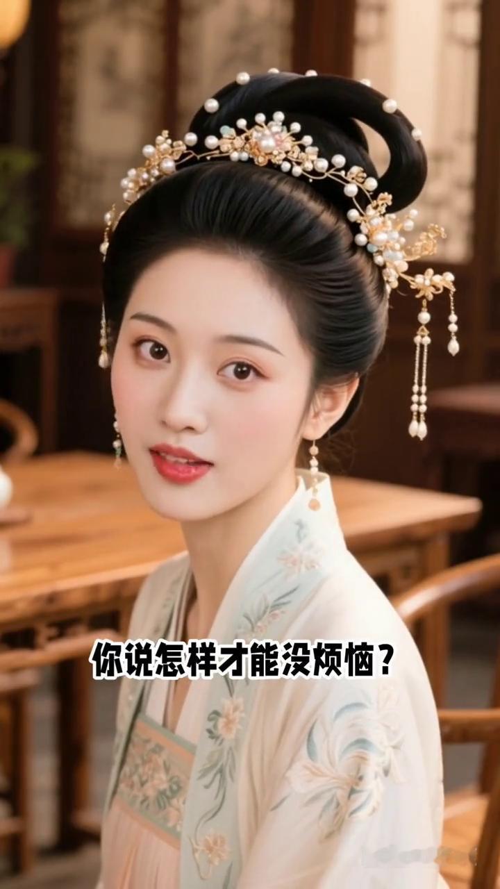 怎样才能没烦恼？只要不跟有钱人玩就不穷，不跟好看的人玩就不丑，不跟瘦的人玩就不胖