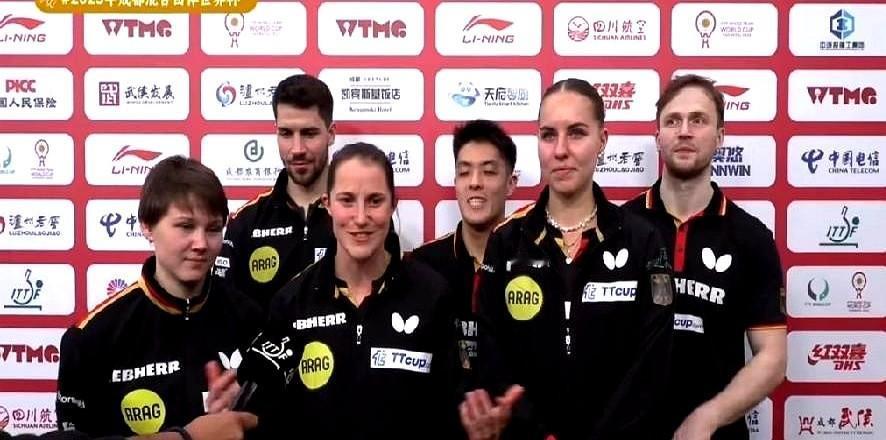 德国队豪取三连胜，率先晋级成都混团世界杯第二阶段比赛。这场胜利不仅是技战术的胜利