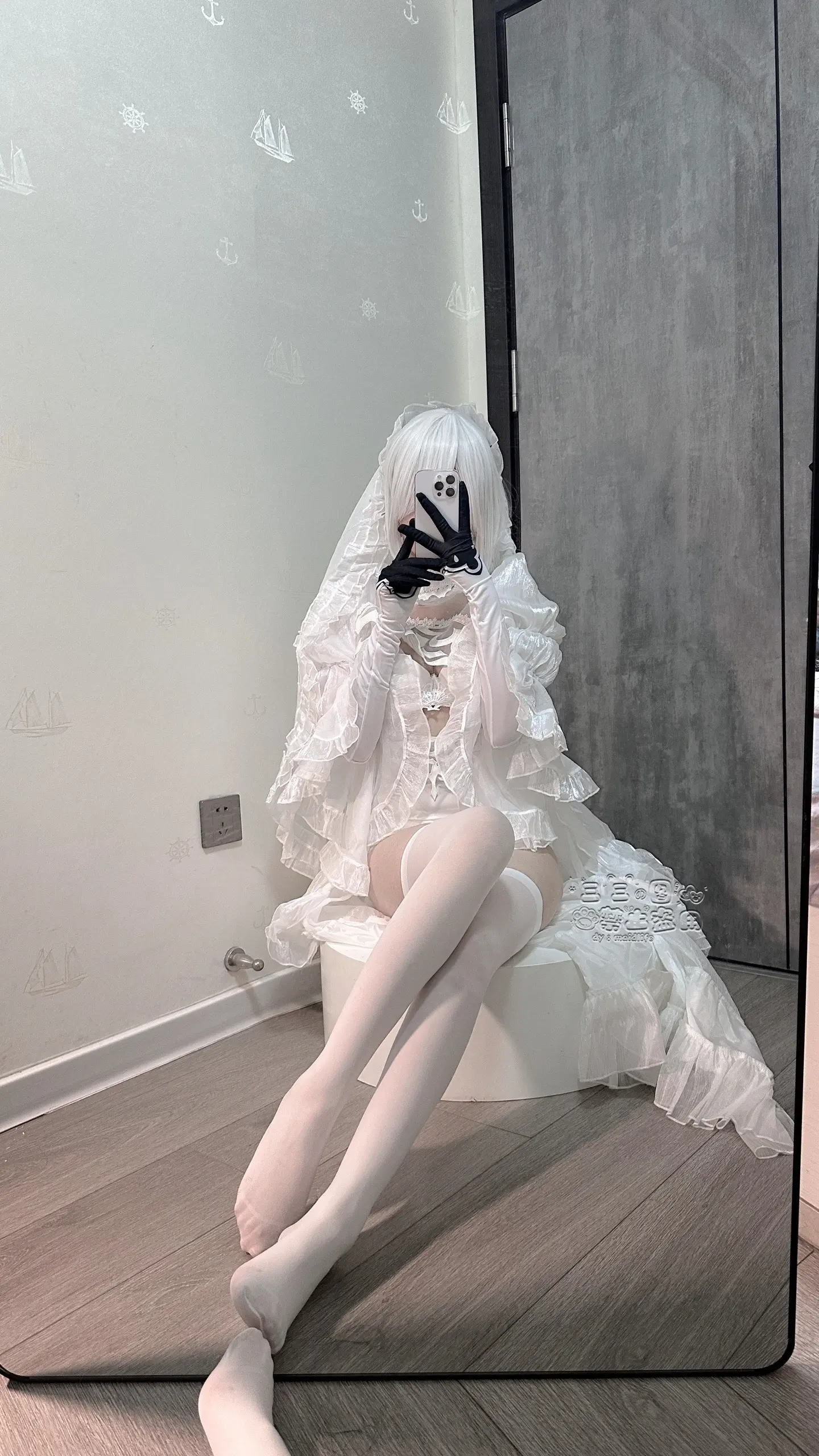 2bcos 尼尔机械纪元 2b花嫁cos