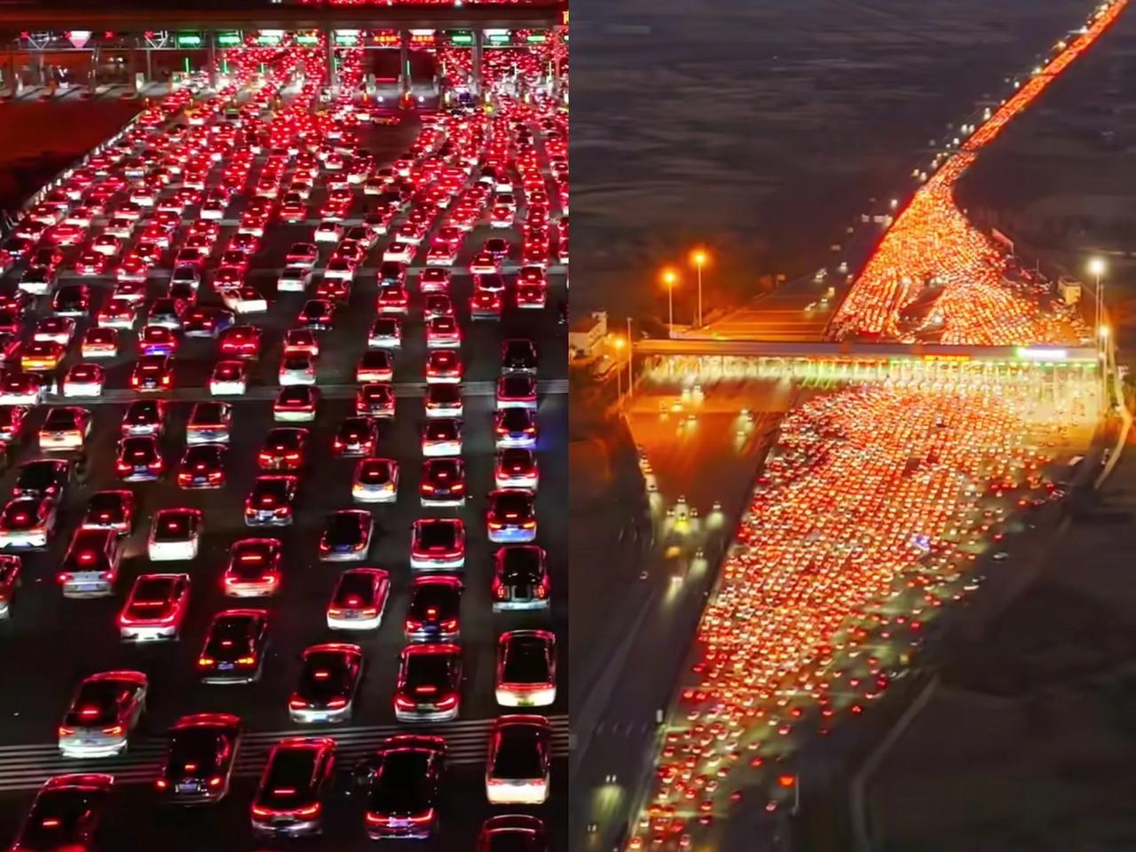 人为的制造堵车，高速路收费政策改革势在必行。每逢节假日全国的高速路堵成一锅粥，几