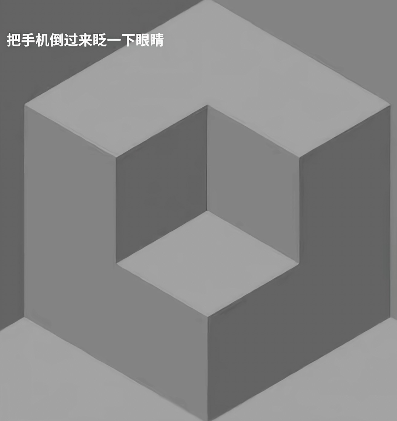你的眼睛欺骗你了嘛 