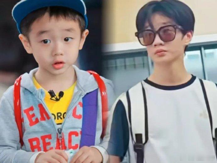 #杨云送儿子杨阳洋入学#参加过《爸爸去哪儿》的杨威儿子杨阳洋15岁了，没想到杨阳