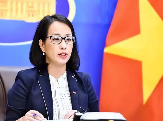 西沙建设让越南彻底坐不住了！8月28日河内外交口舌范秋姮跳脚喊话：中方施工“未经