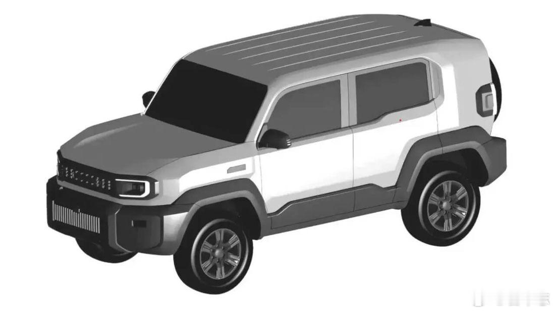 名车志谍照 紧凑级硬派越野车来袭，丰田Land Cruiser Mini曝光。新