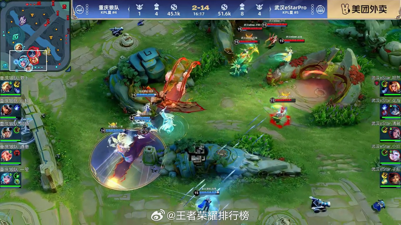 花海大司命还是C  eStar对战狼队   武汉eStarPro 1:0 重庆狼