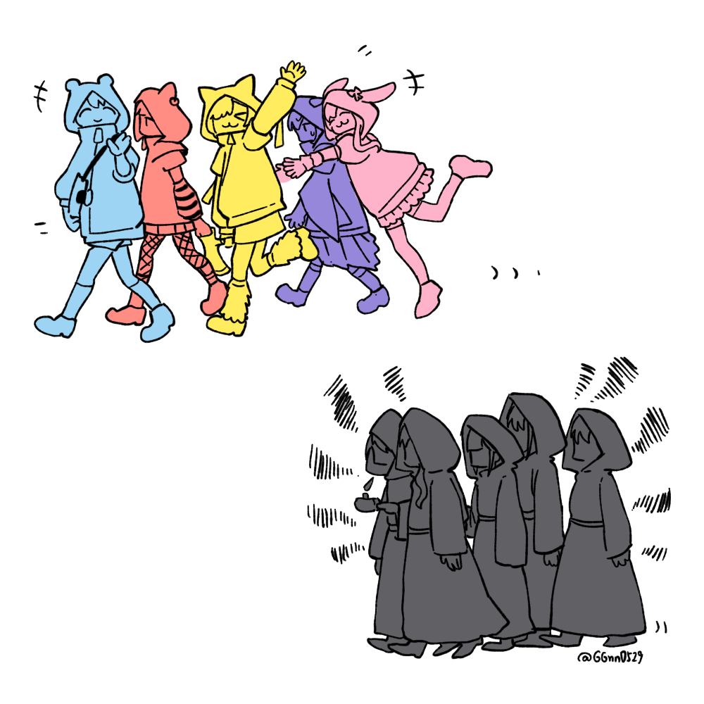 神秘兜帽女走了，神秘兜帽女来了 ​​​