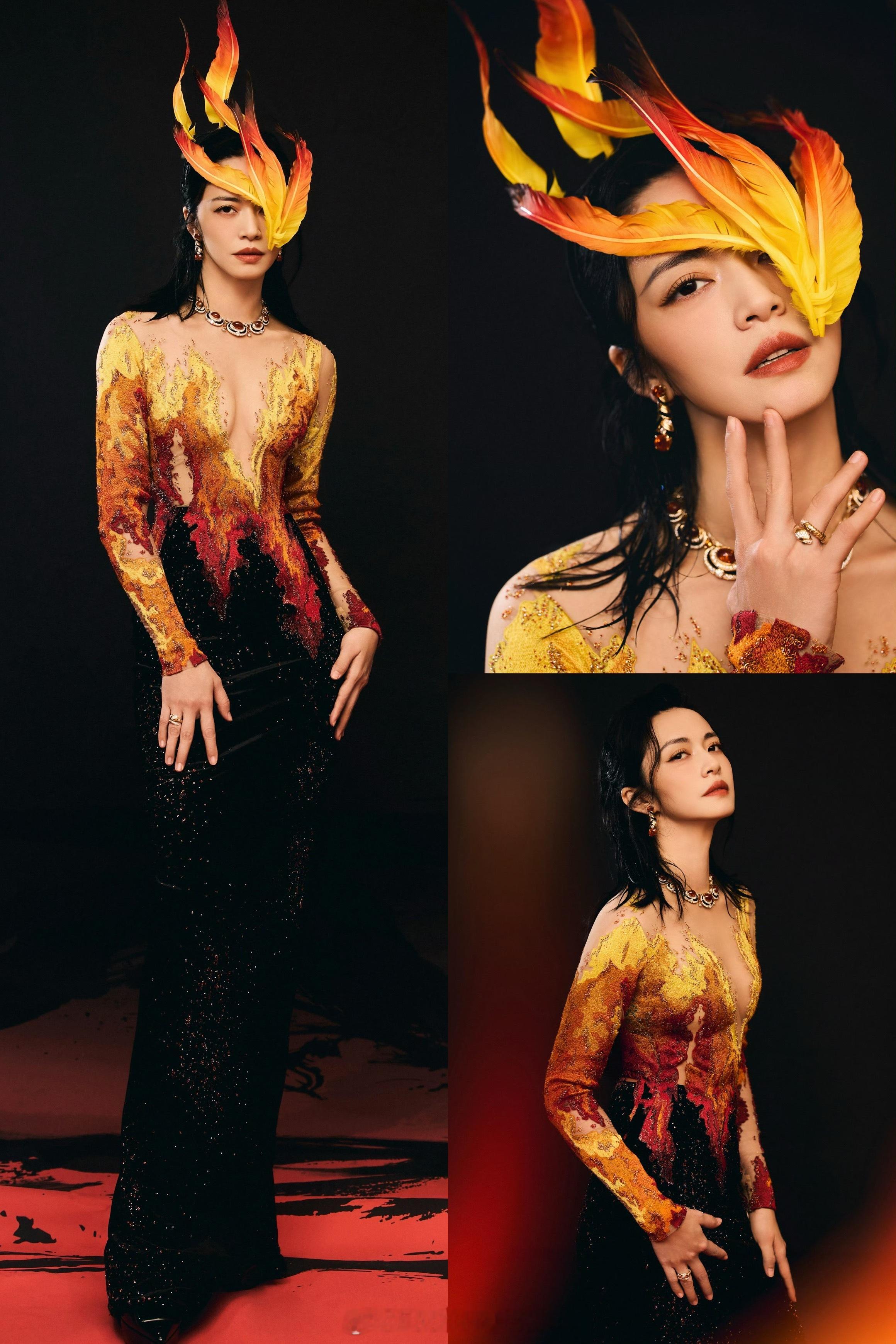 MOK_StarStyle 微博之夜 明星高定造型盘点李冰冰 in Armani