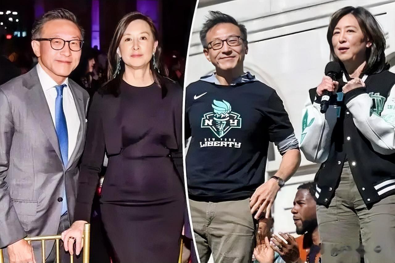 爆炸💥新闻！阿里巴巴董事会主席、布鲁克林篮网队老板蔡崇信与妻子吴明华正式宣布离