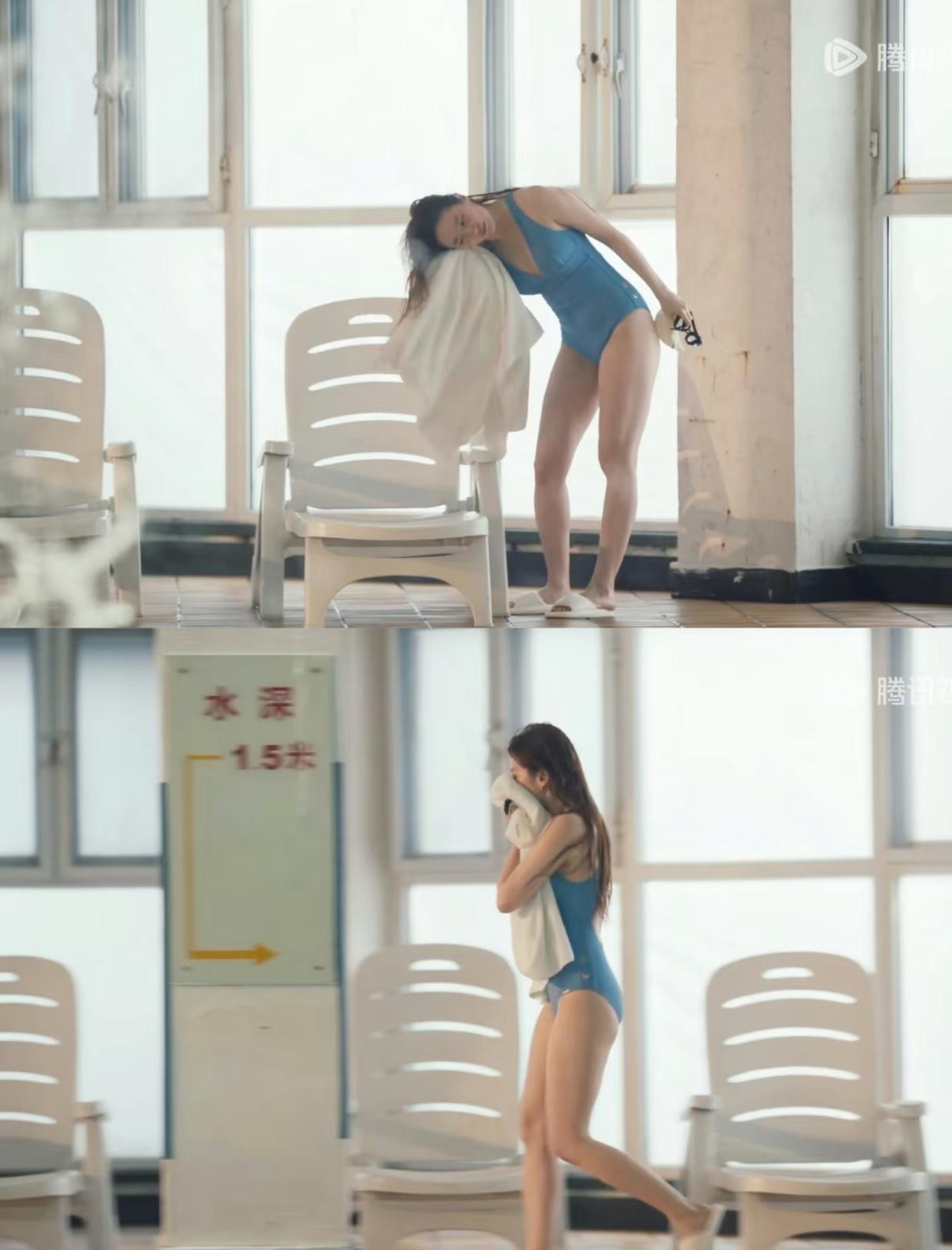 行吧又是羡慕刘亦菲的一天，
有人找她的缺点说她腿粗屁股大梨形身材，
结果专家说了